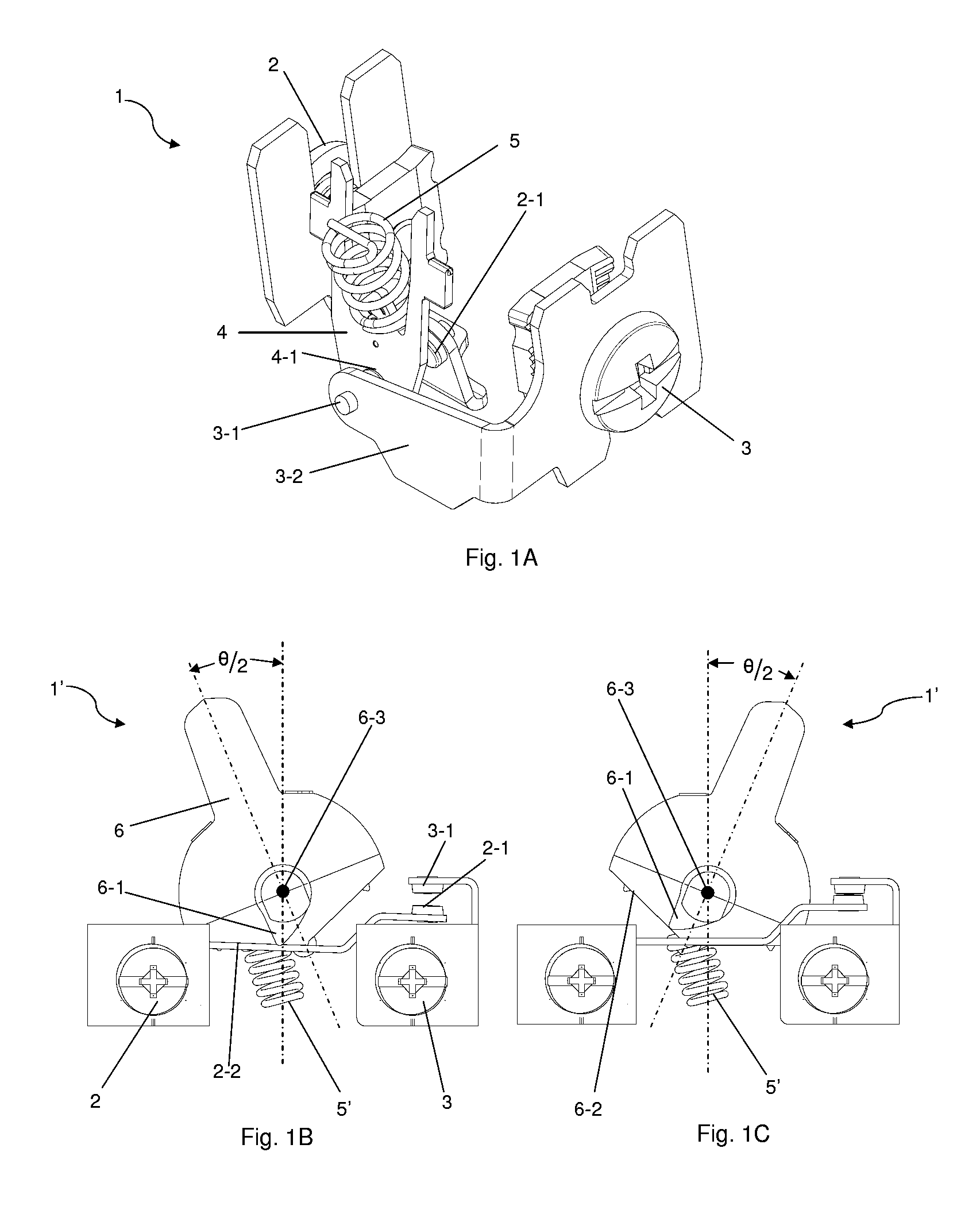 Quiet electromechanical switch device