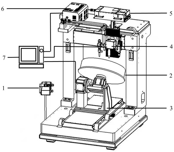 Ultrafast laser processing method for specially-shaped air film hole of aero-engine flame tube