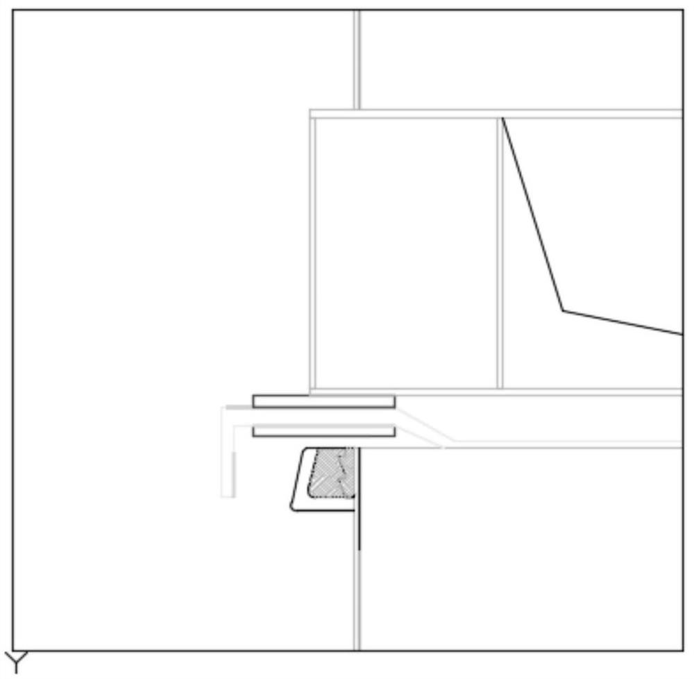 Container structure convenient for mutual superposition and hazardous solid waste storage container