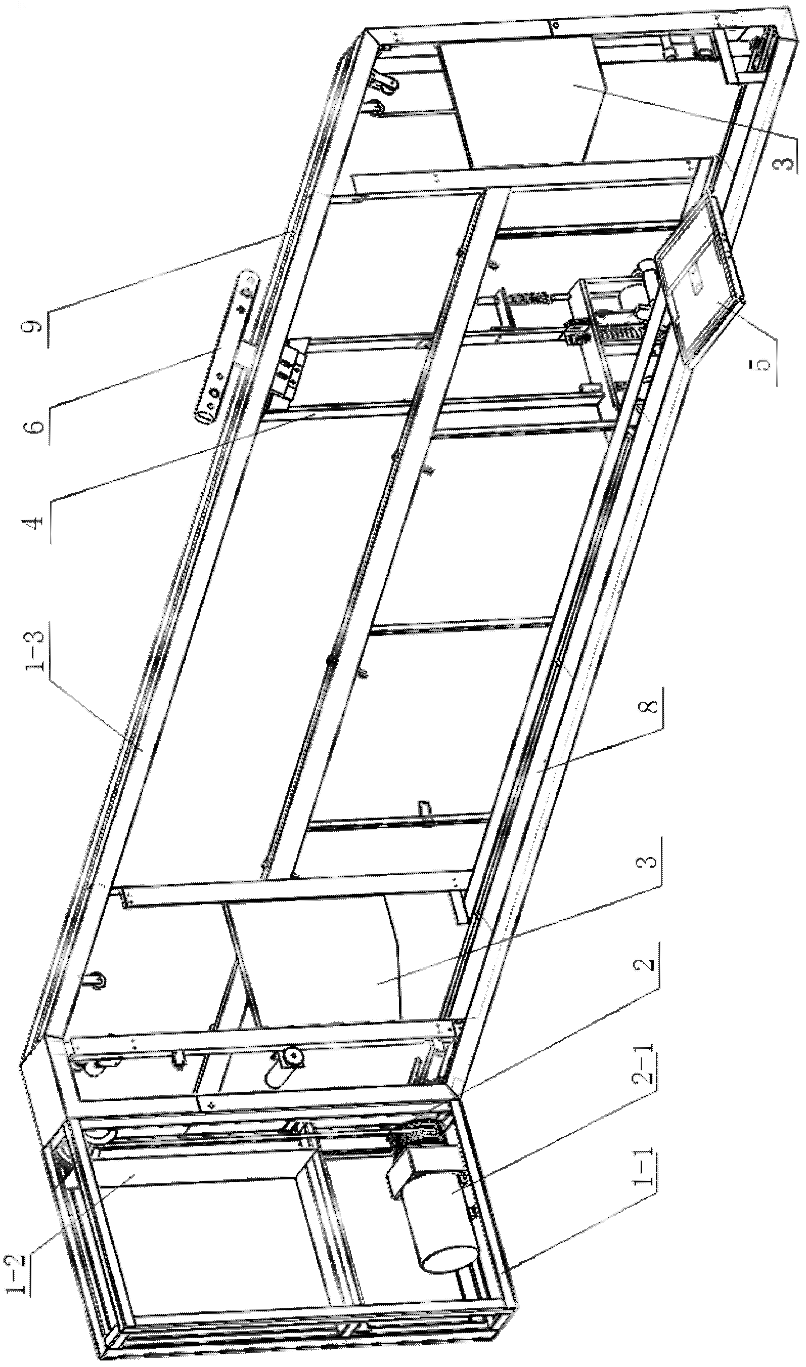 Novel relay type corridor elevator