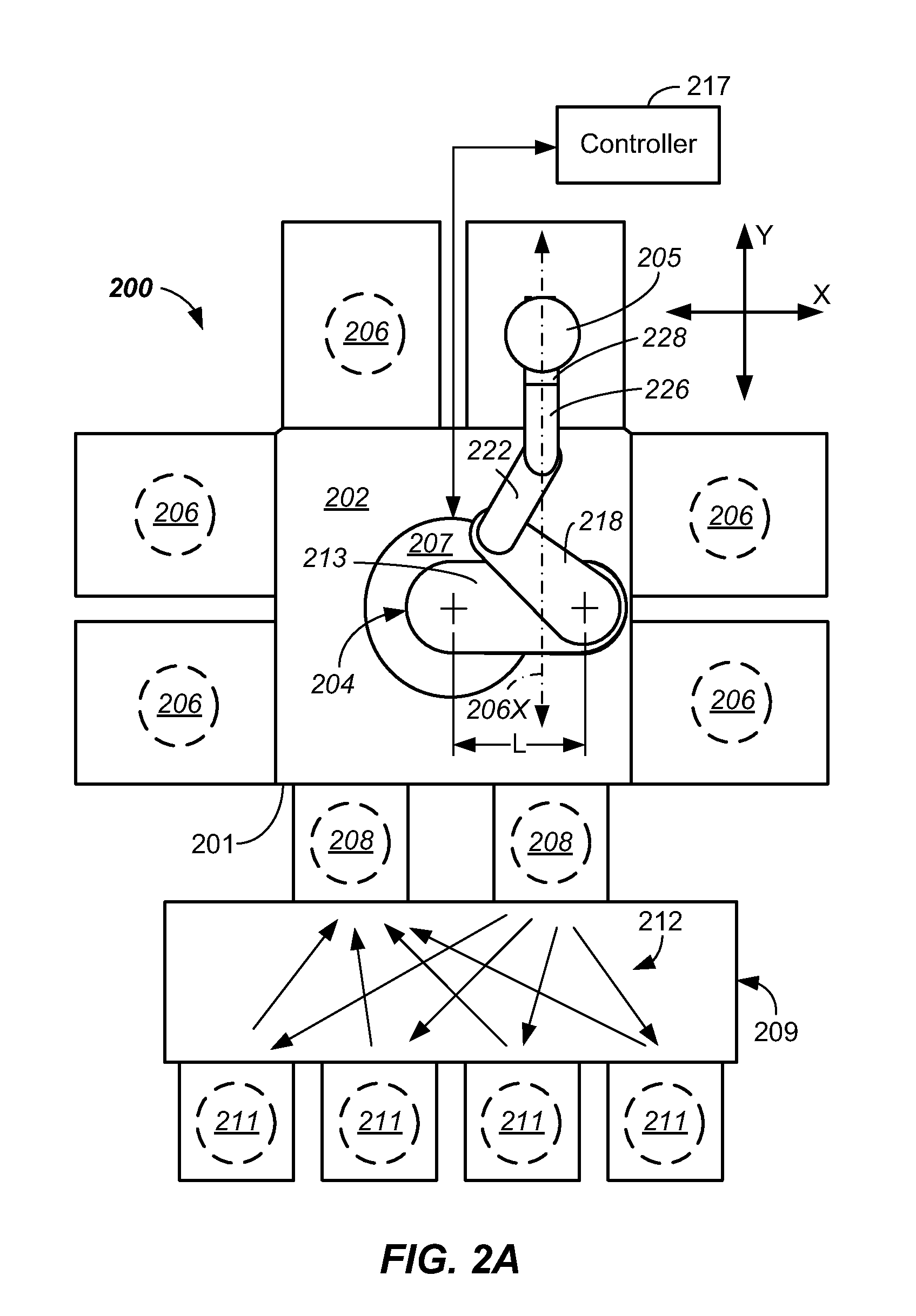 Systems having multi-linkage robots and methods to correct positional and rotational alignment in multi-linkage robots