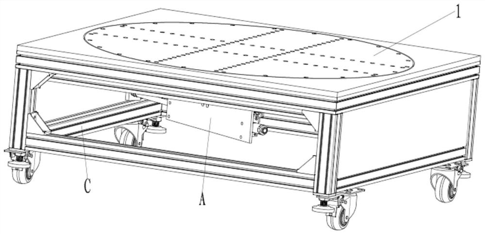 High-precision detection turntable control method