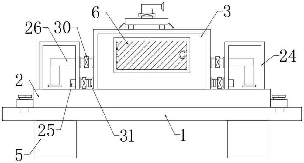 An ultrasonic hardware cleaning device