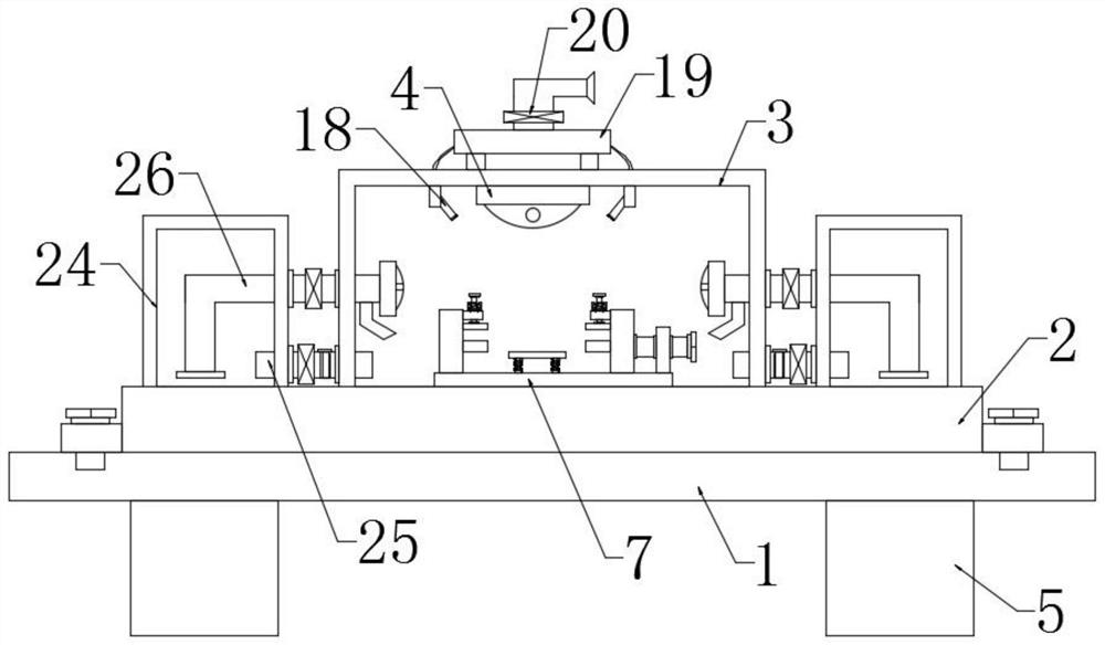 An ultrasonic hardware cleaning device