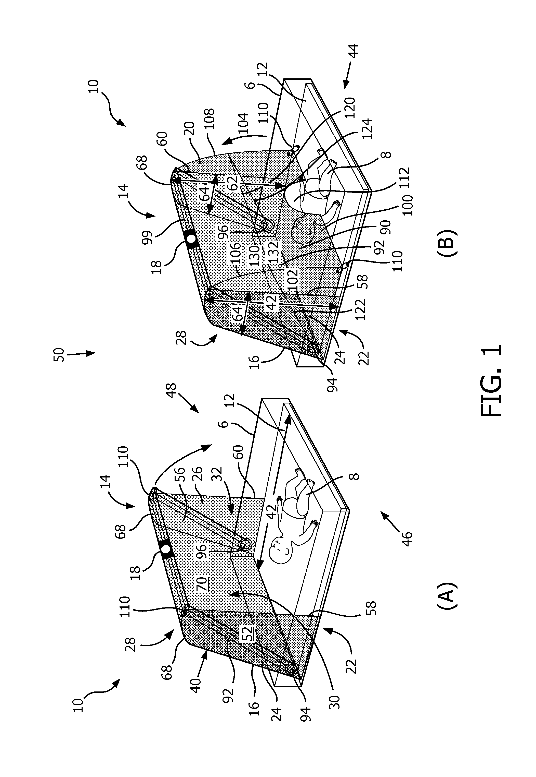 Infant bed attachment system