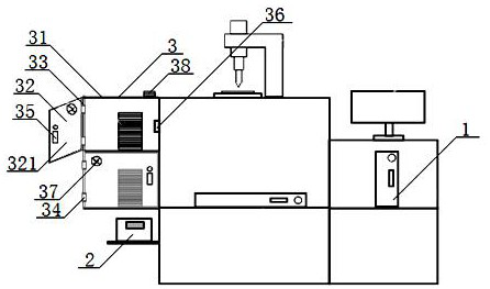 Vehicle nameplate engraving mistake prevention device and use method therefor