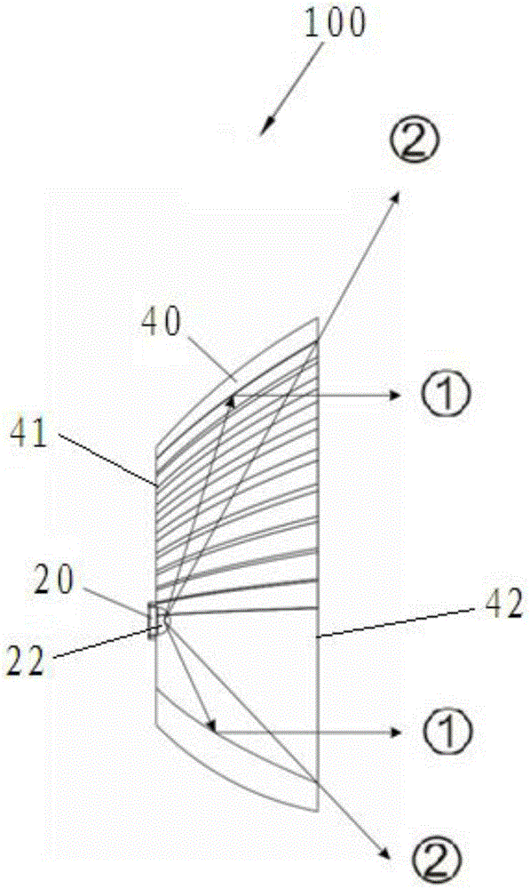 Reflector assembly and lamp using the reflector assembly