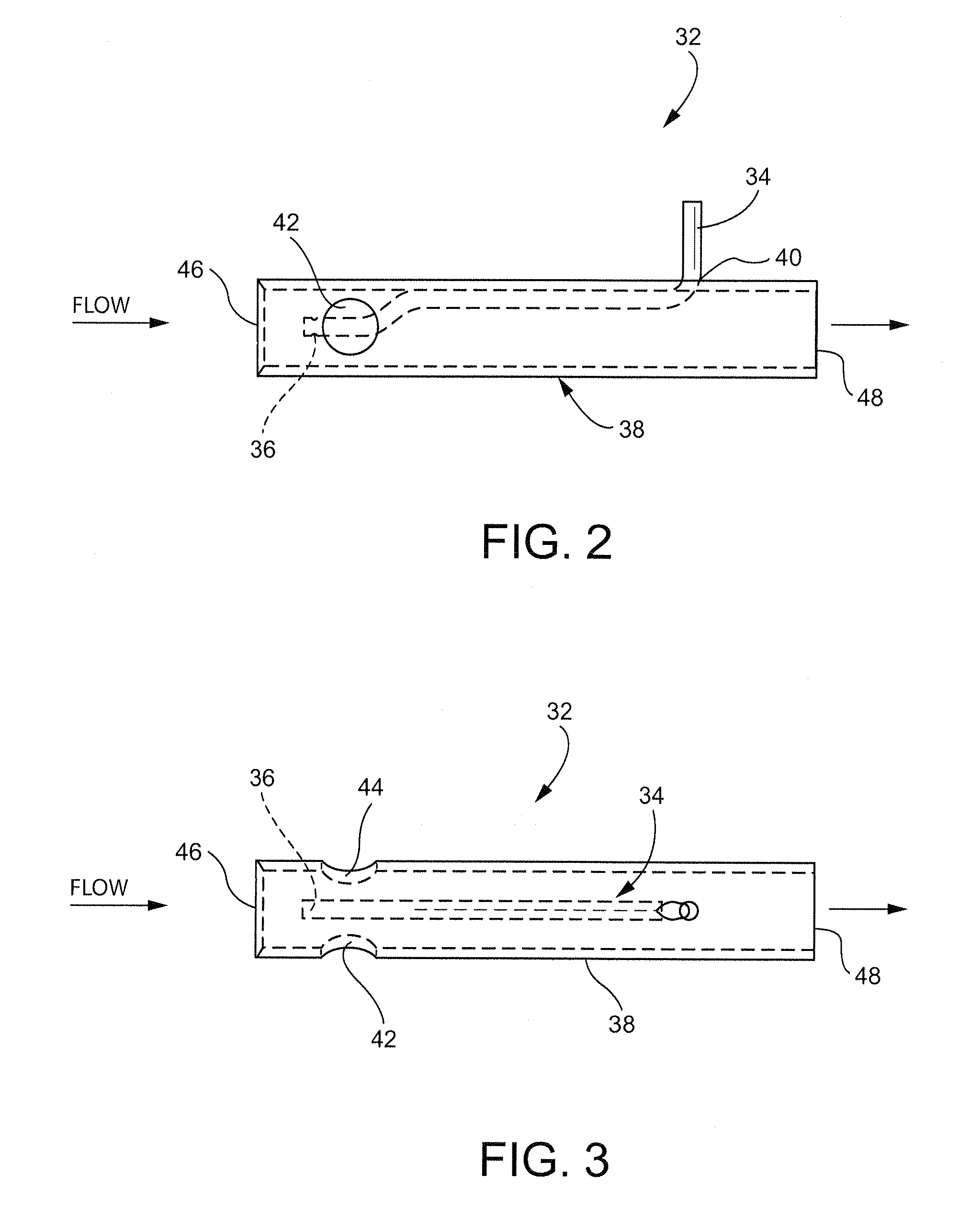 Large diameter flow-through kiel-style probe for high moisture applications