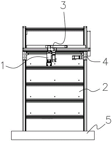 Accurate medicine fetching and discharging manipulator device