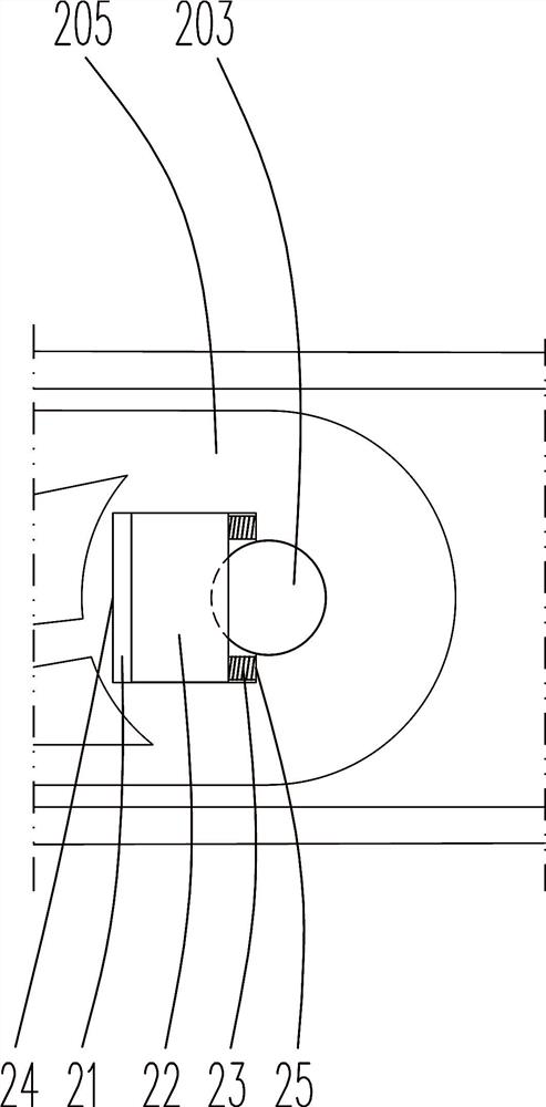 Lower oscillation sliding vane jet flow stroke-increasing hydraulic oscillator