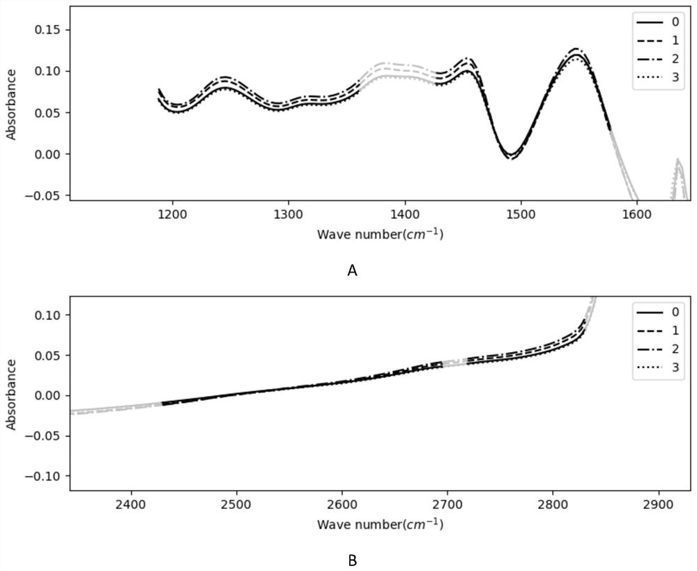 Rapid identification method for four kinds of high-temperature sterilized commercial milk