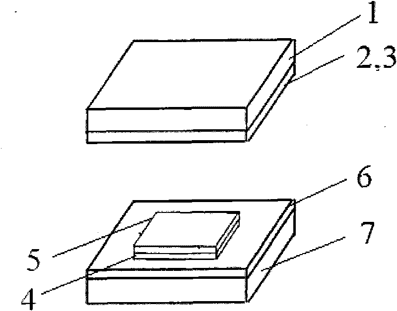 Back electrode in dye-sensitized battery structure and preparation method thereof