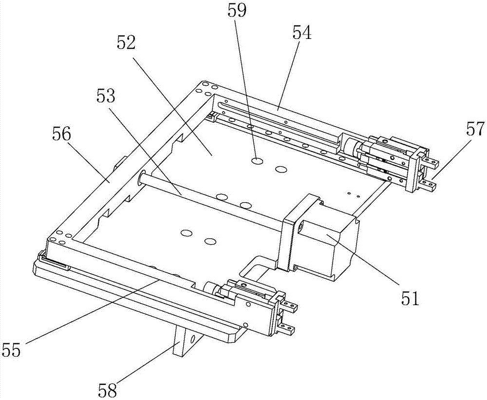 PCB clamping and conveying mechanism and working method thereof