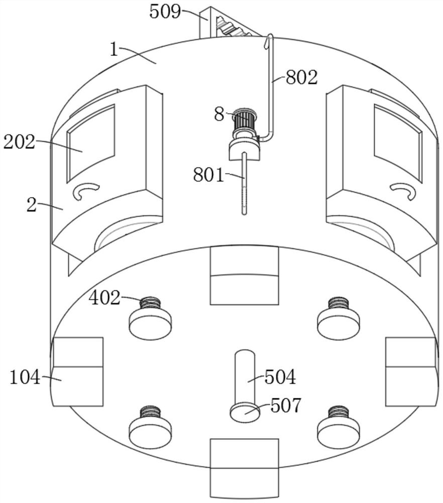 Preservation device for living body detection of forest diseases and insect pests and use method of preservation device