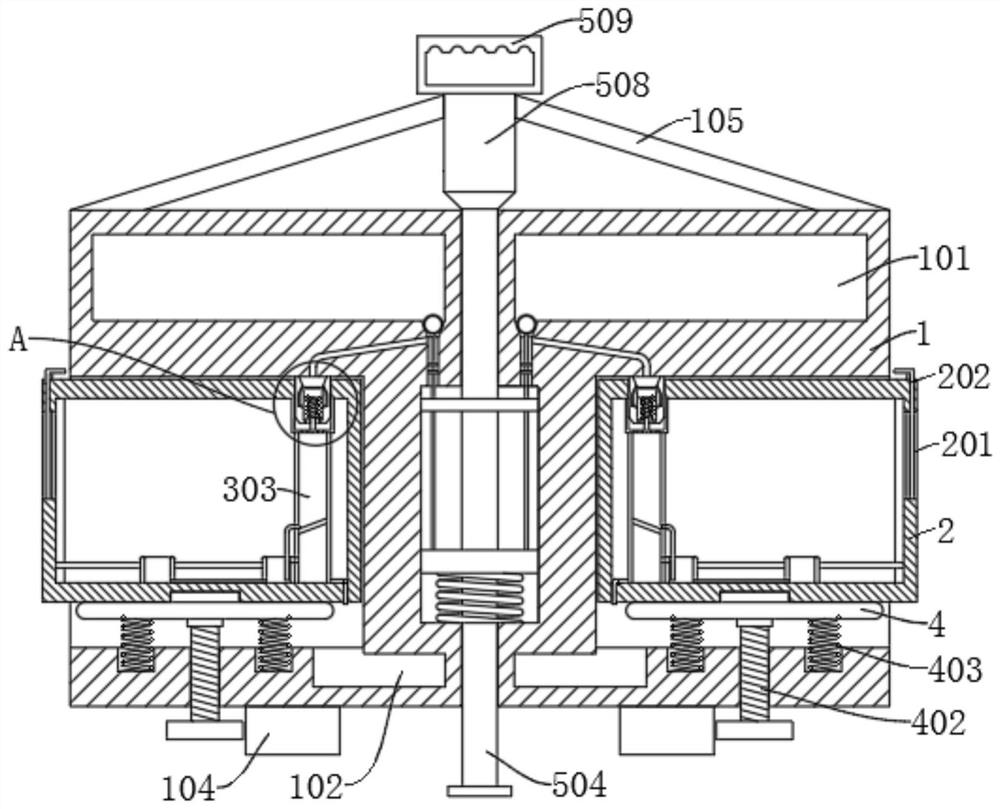 Preservation device for living body detection of forest diseases and insect pests and use method of preservation device