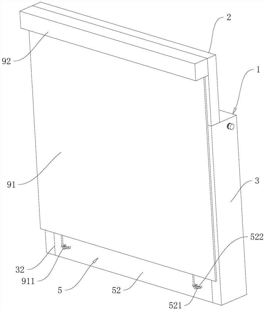 Indoor decoration partition wall