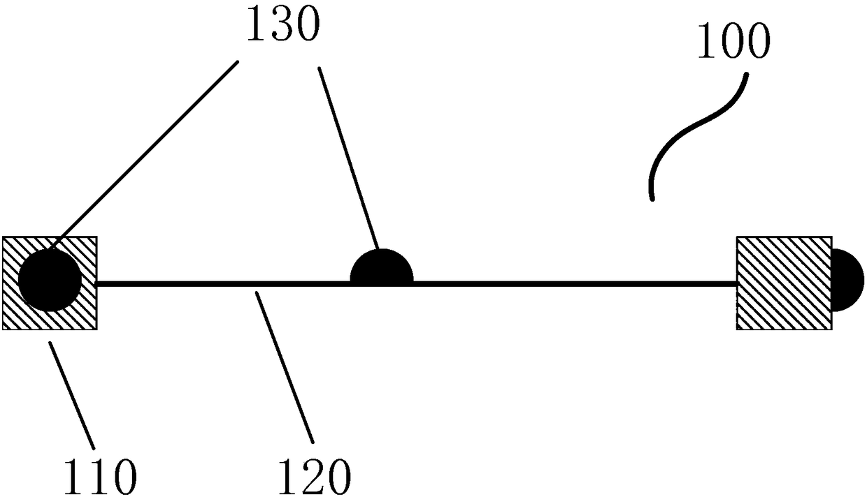 Marker used for virtual reality experience hall, registration device and registration method