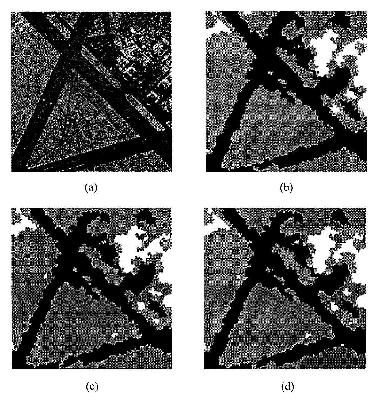 Image segmentation method based on genetic rough set C-mean clustering