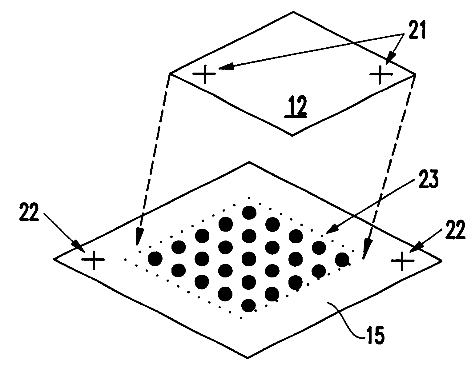 Optical sensing method to place flip chips