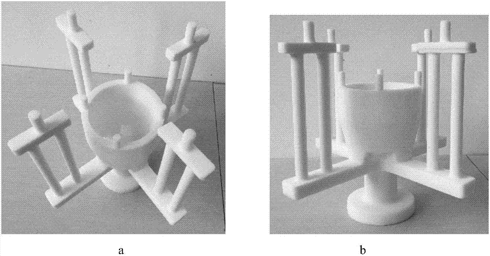 Temperature-control solidification method for Ti55 cast high-temperature titanium alloy