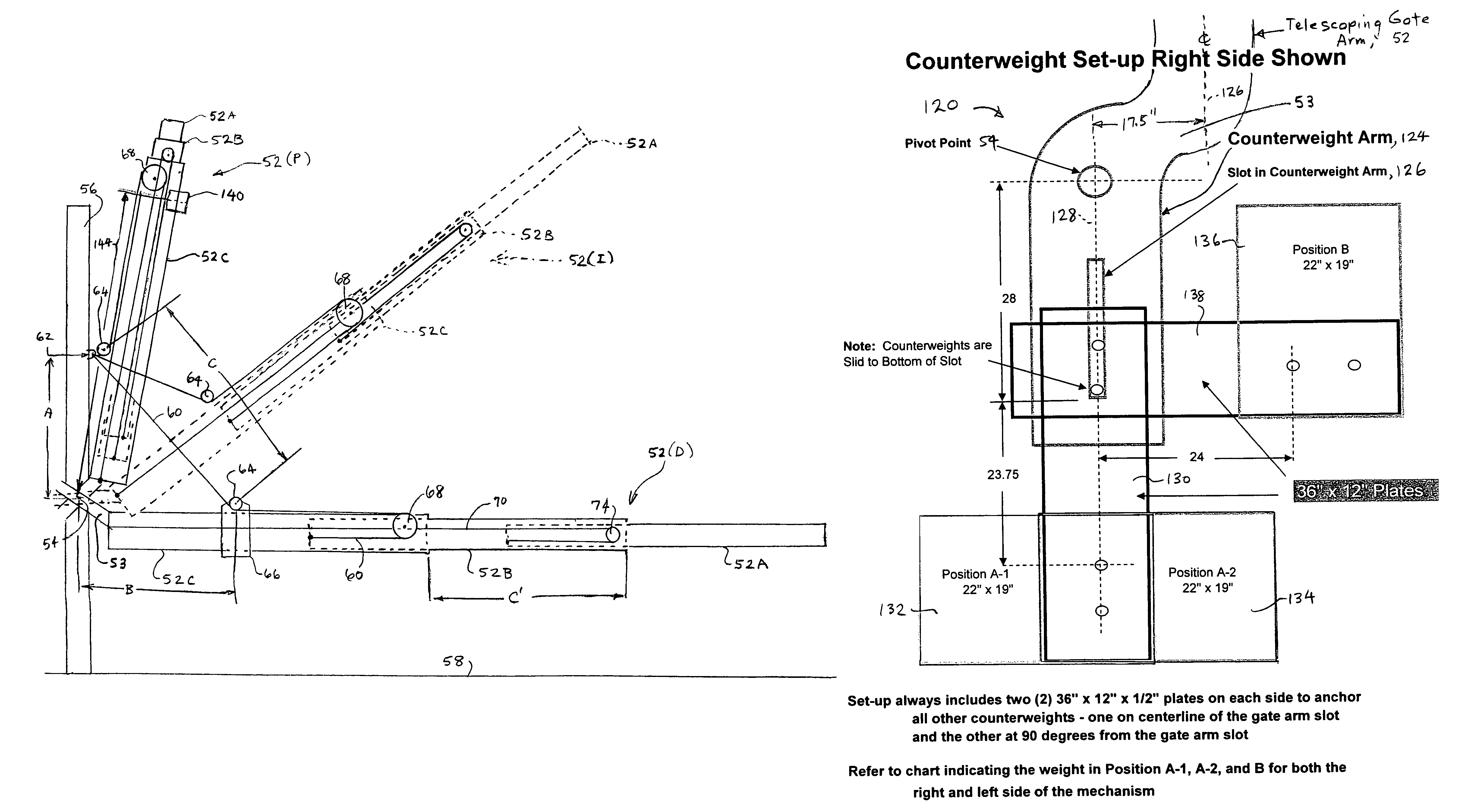 Retractable gate