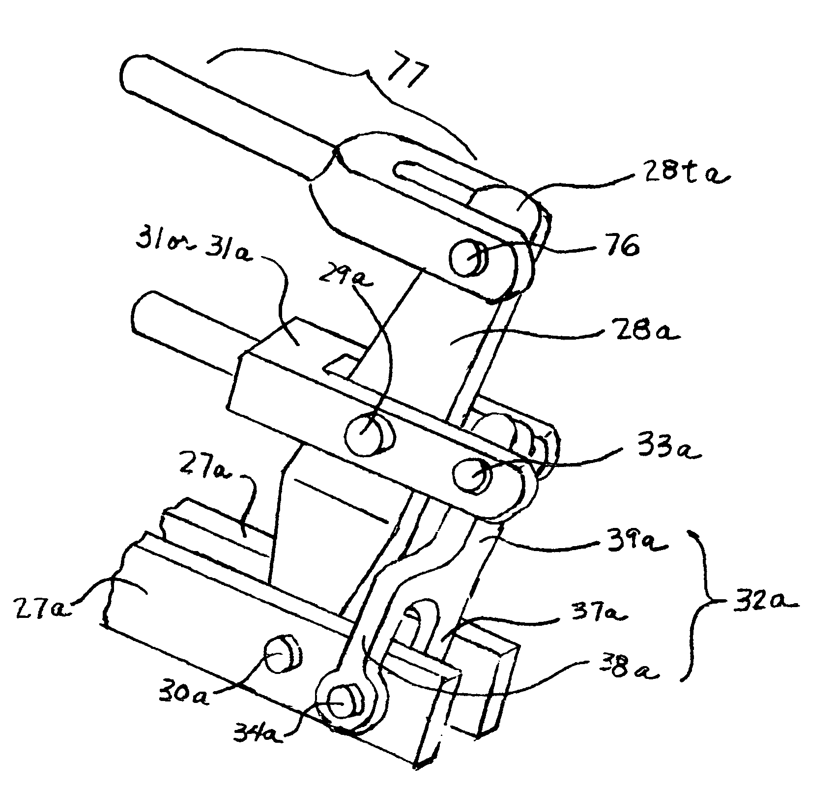 Brake system stabilizer assembly