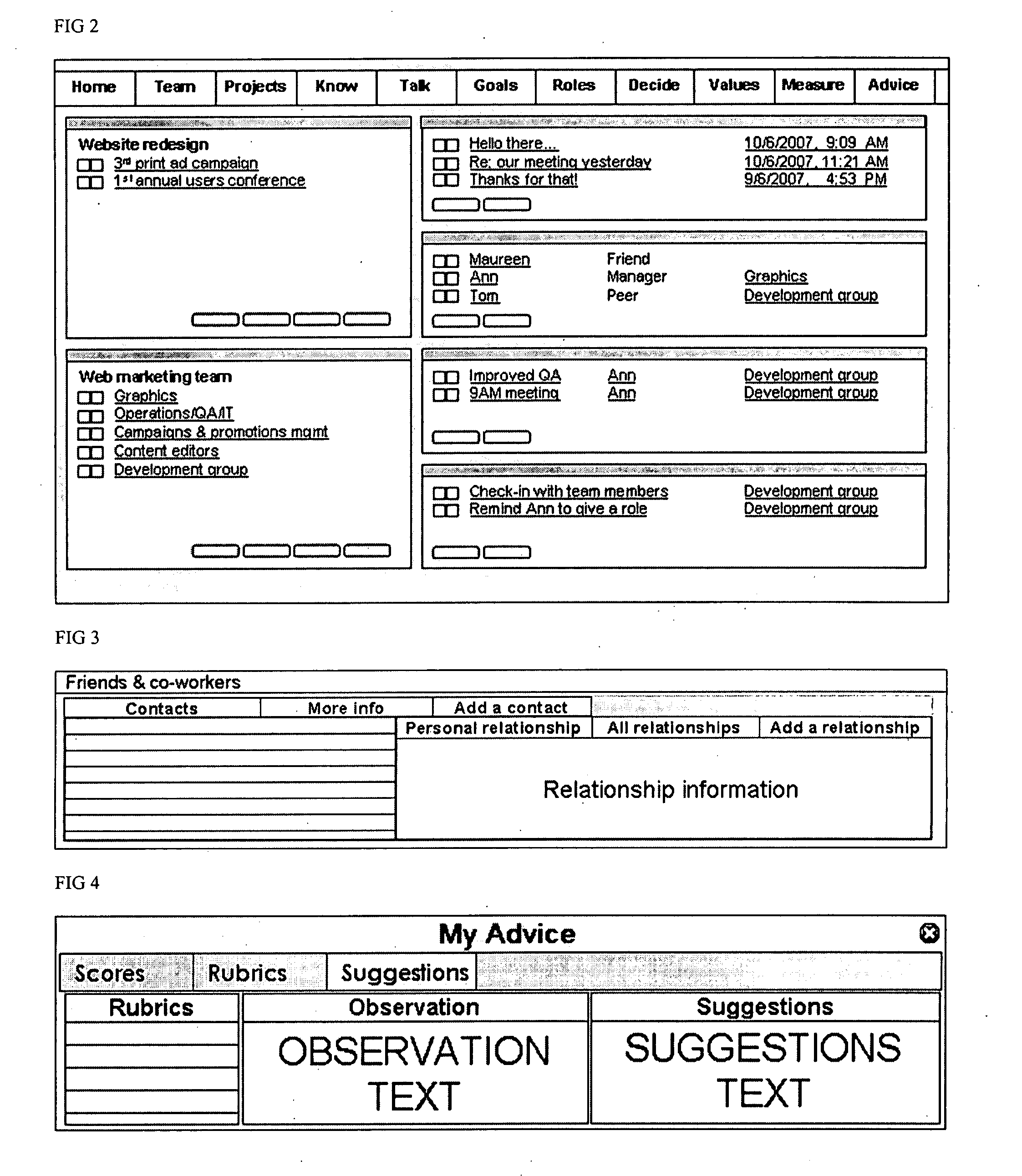 System and Method of Team Performance Management Software