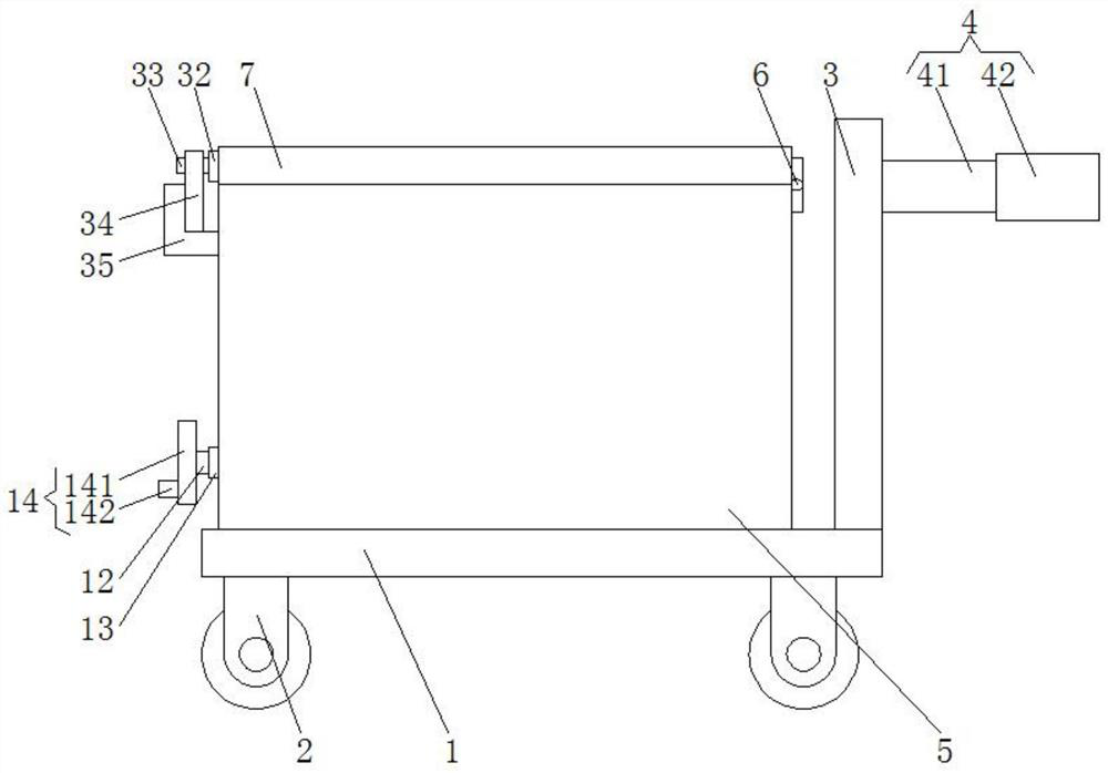 Transfer device for new energy battery assembly