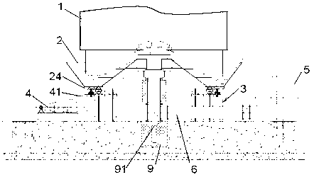 Gas producer deslagging device