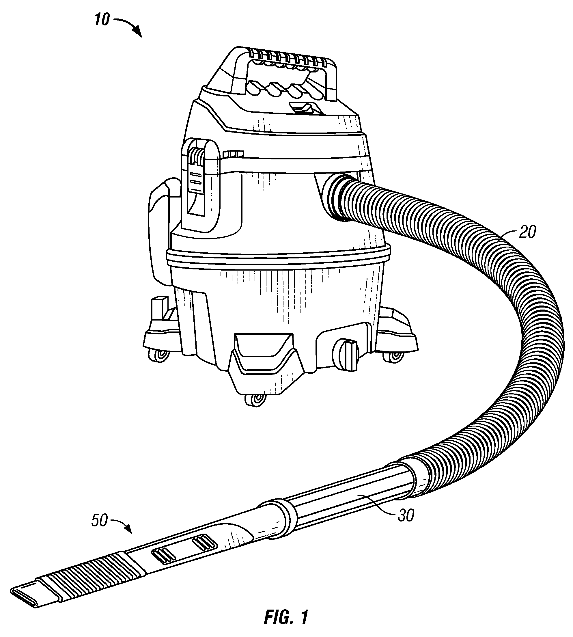 Flexible Crevice Tool Attachment for Vacuum Appliances