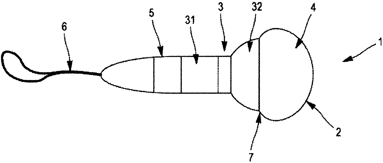 Probe device for managing stress urinary incontinence