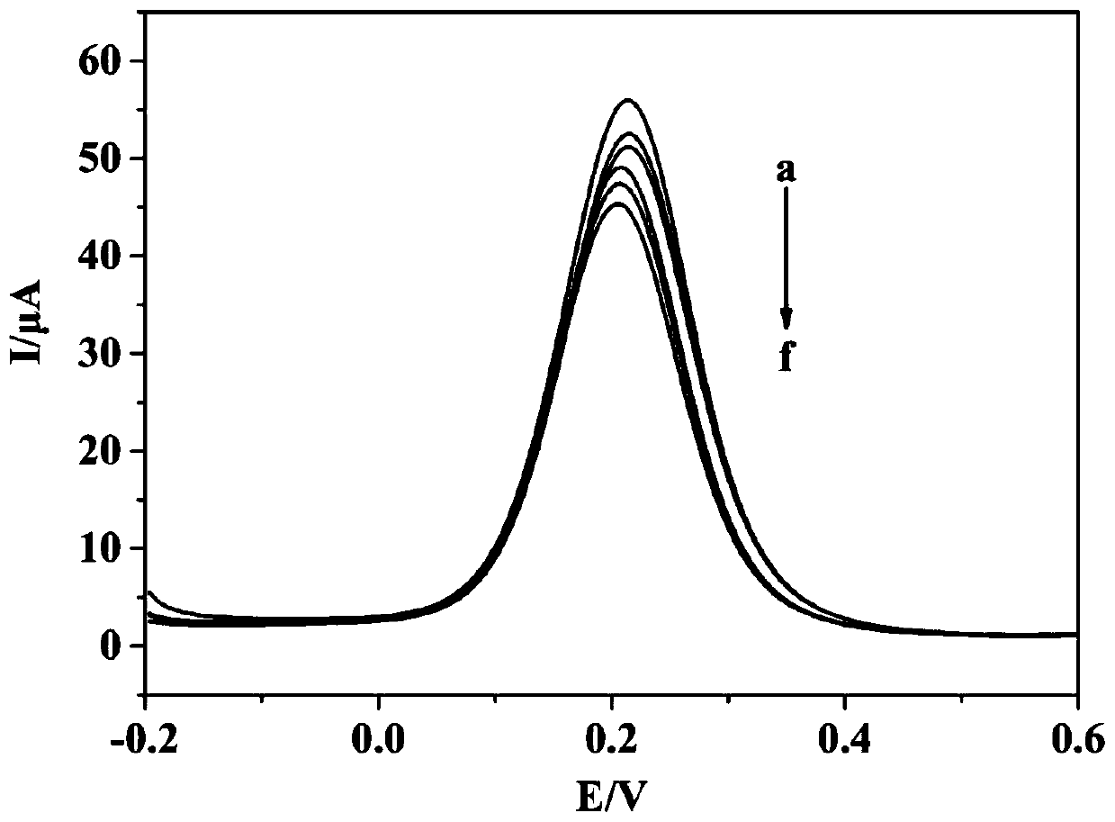 An electrochemical sensor for measuring 2,4,6-trichlorophenol and its preparation and application