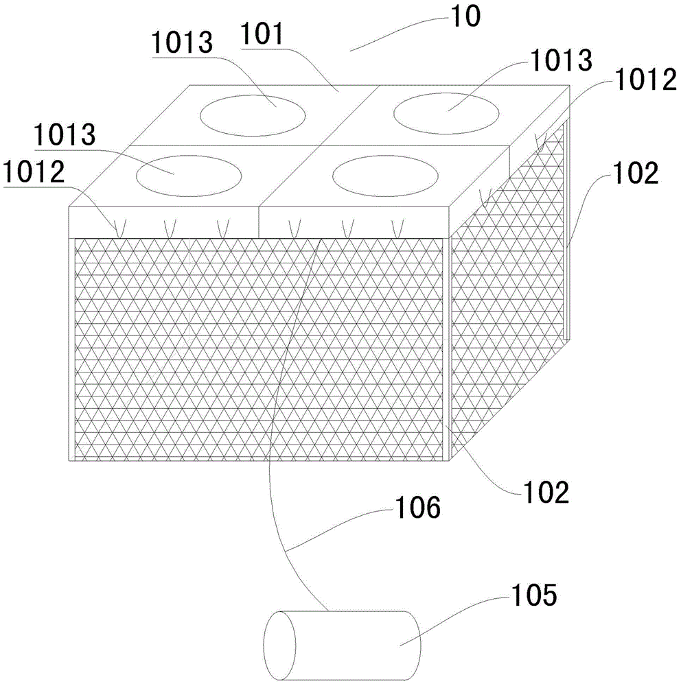 Water purification floating bed breeding device and water purification method