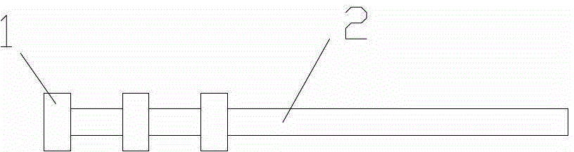 A method for mechanically anchoring steel bars