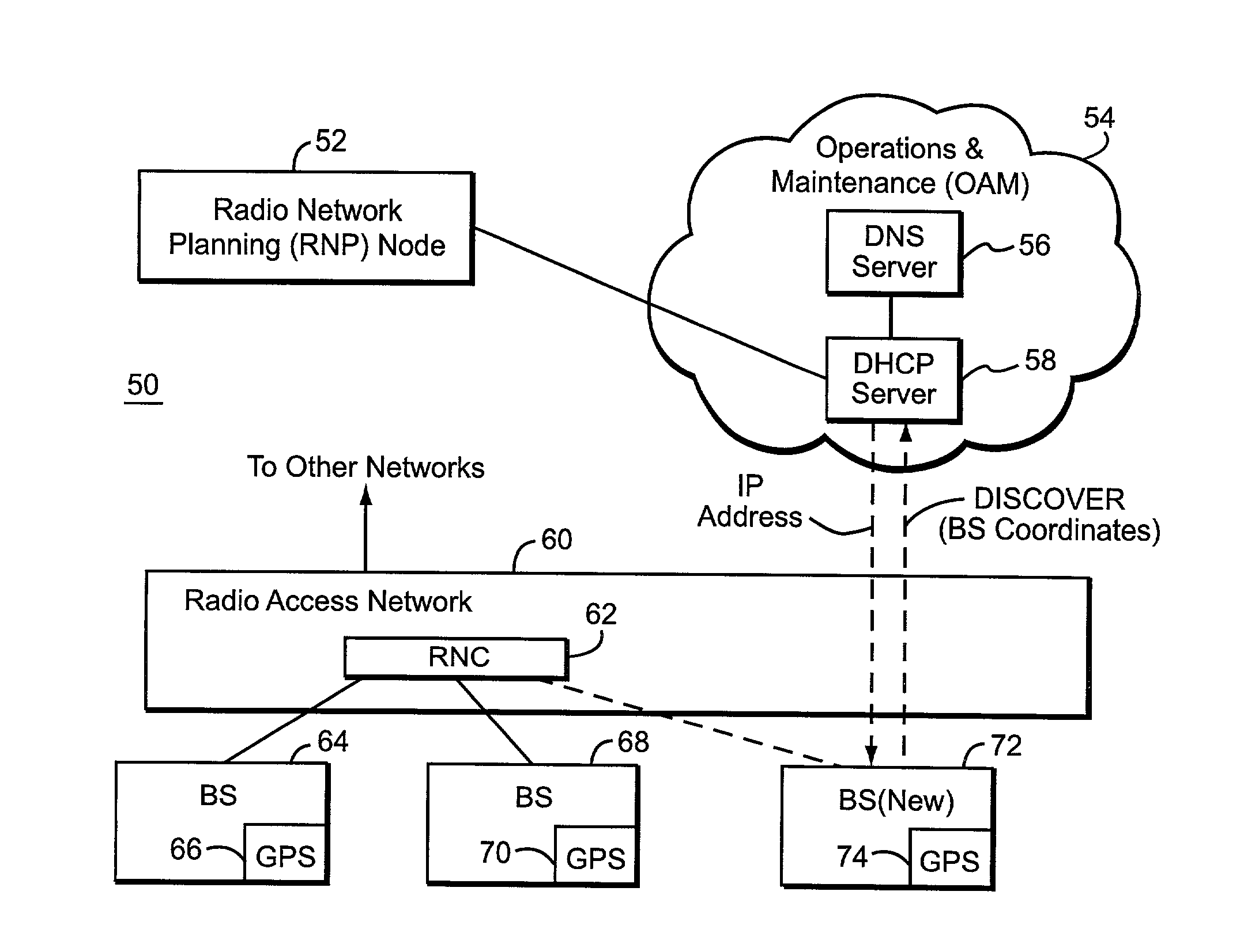 Method and apparatus for identifying a node for data communications using its geographical location