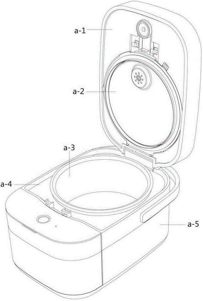 Steam collecting unit and cooking device having the same