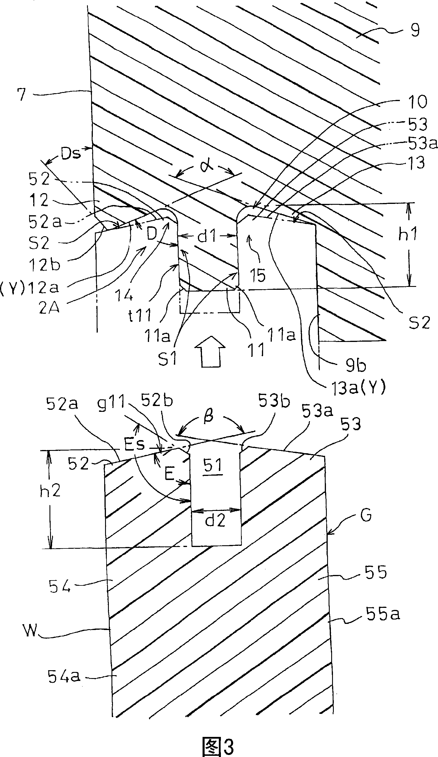 Connection structure of integrated panel and fluid device