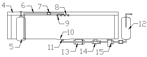 Building rainwater collecting and recycling device