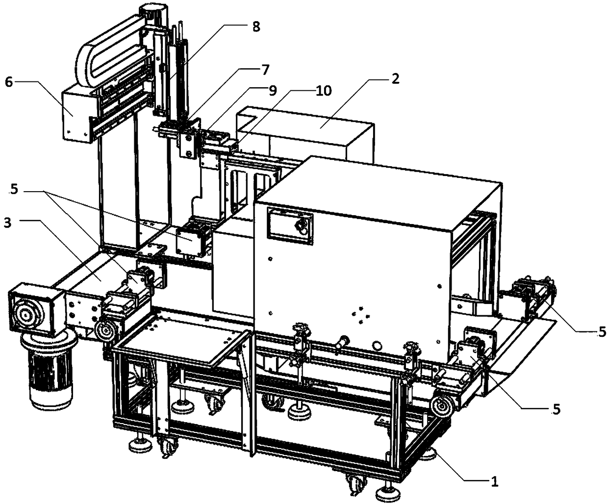 Automatic labeling machine