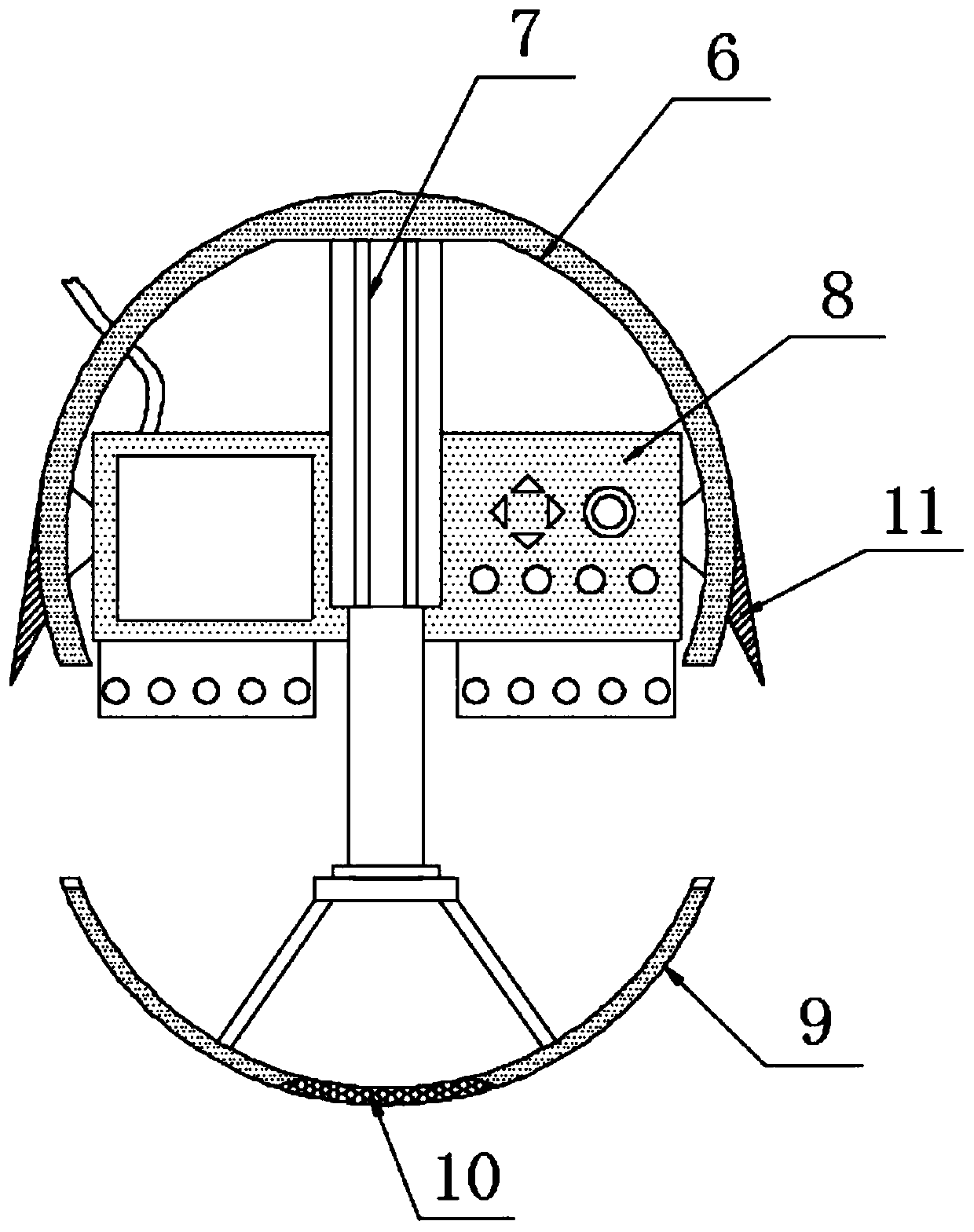 Environment monitoring device based on remote monitoring