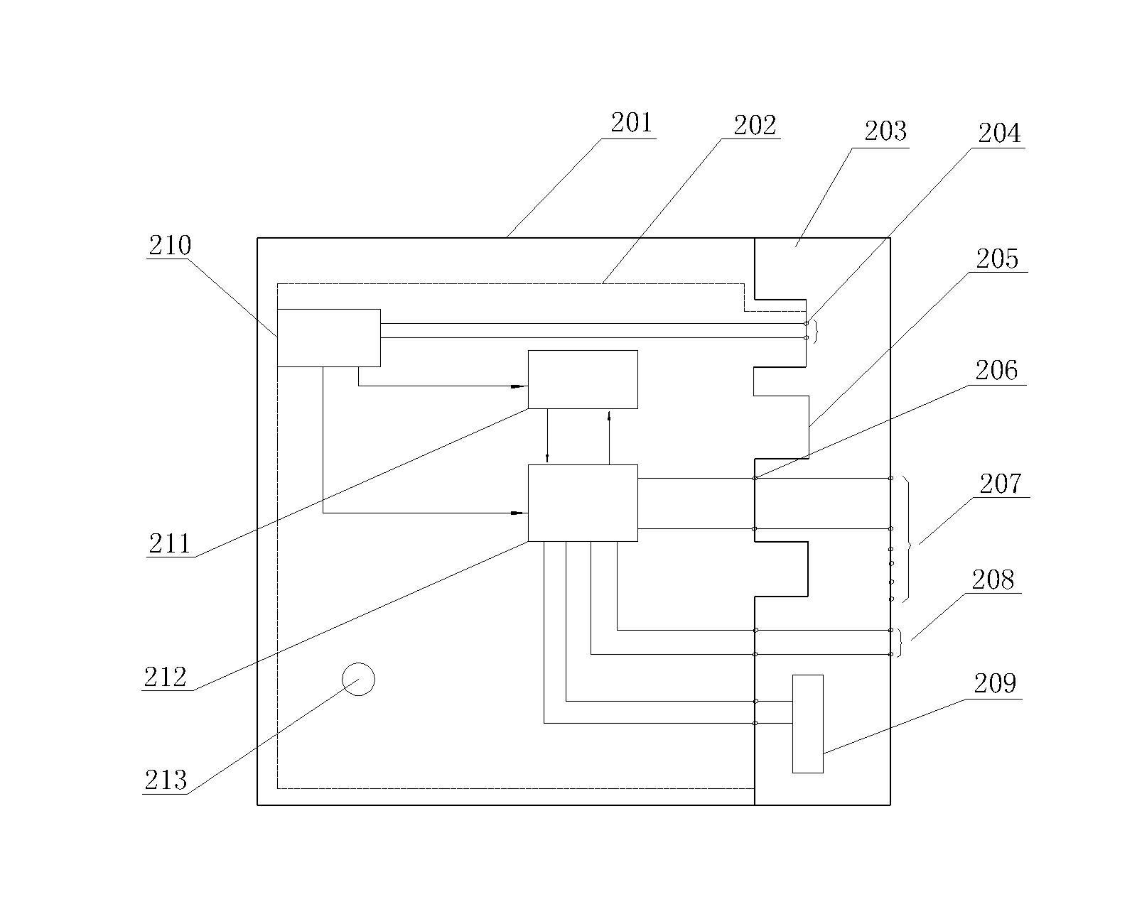 Turnout state monitoring method based on turnout indication module and encoding circuit