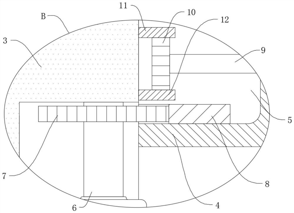 Integrated circuit chip flatness detection device and method