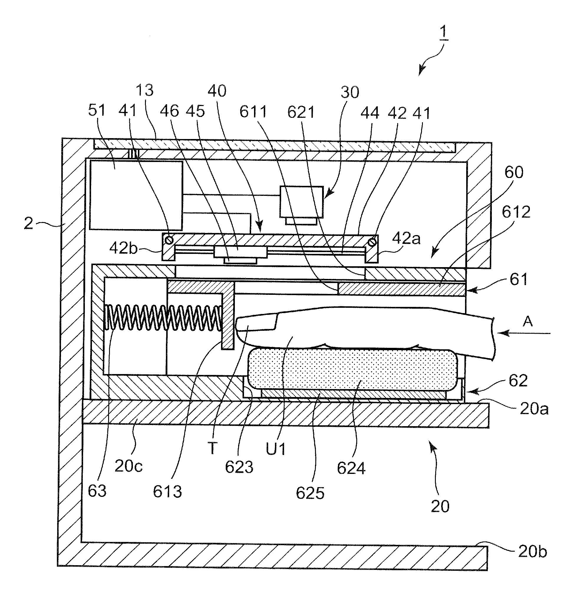 Nail print apparatus