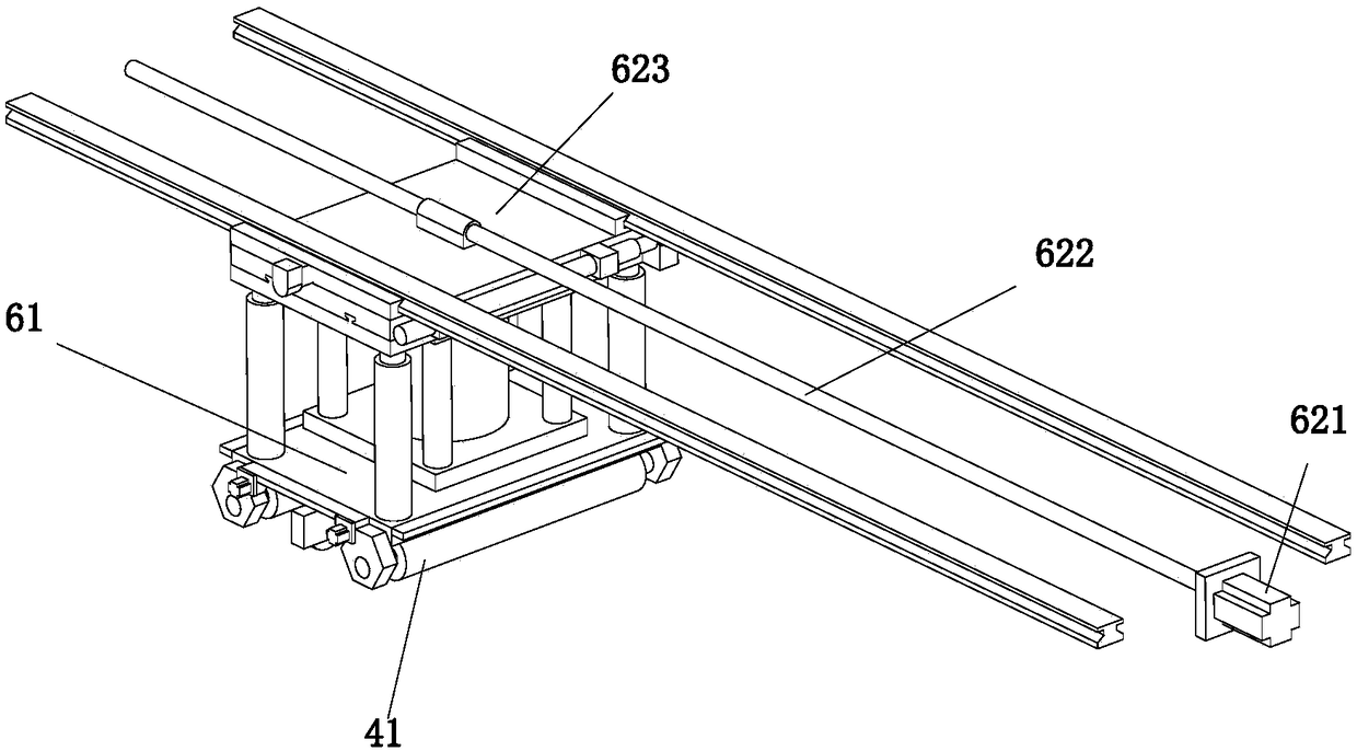 Working method of cutting device for phosphor copper net