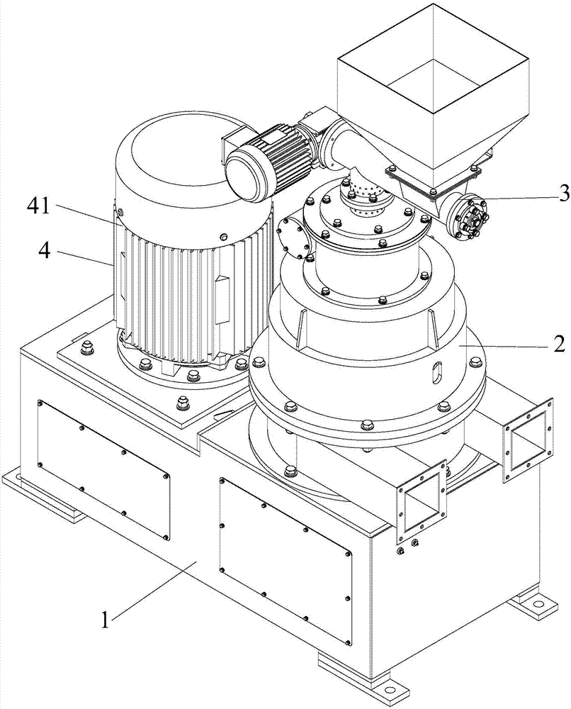 Vertical pulverizer