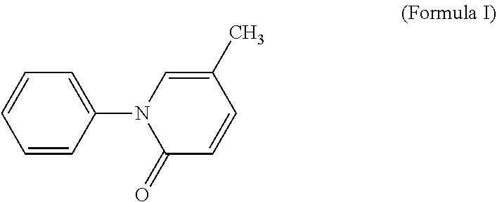 Low dose oral pharmaceutical composition of pirfenidone or salt thereof