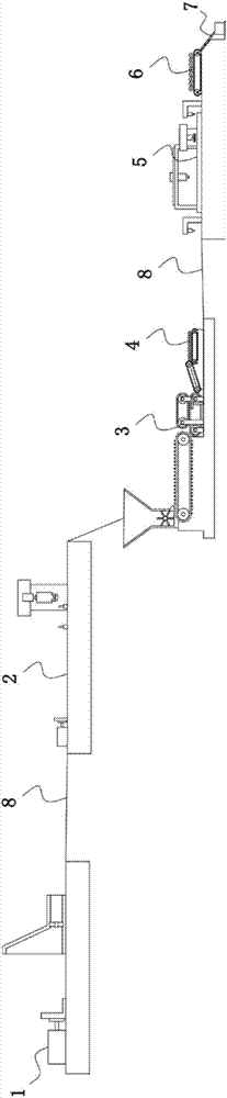 Automatic processing equipment for bamboo products