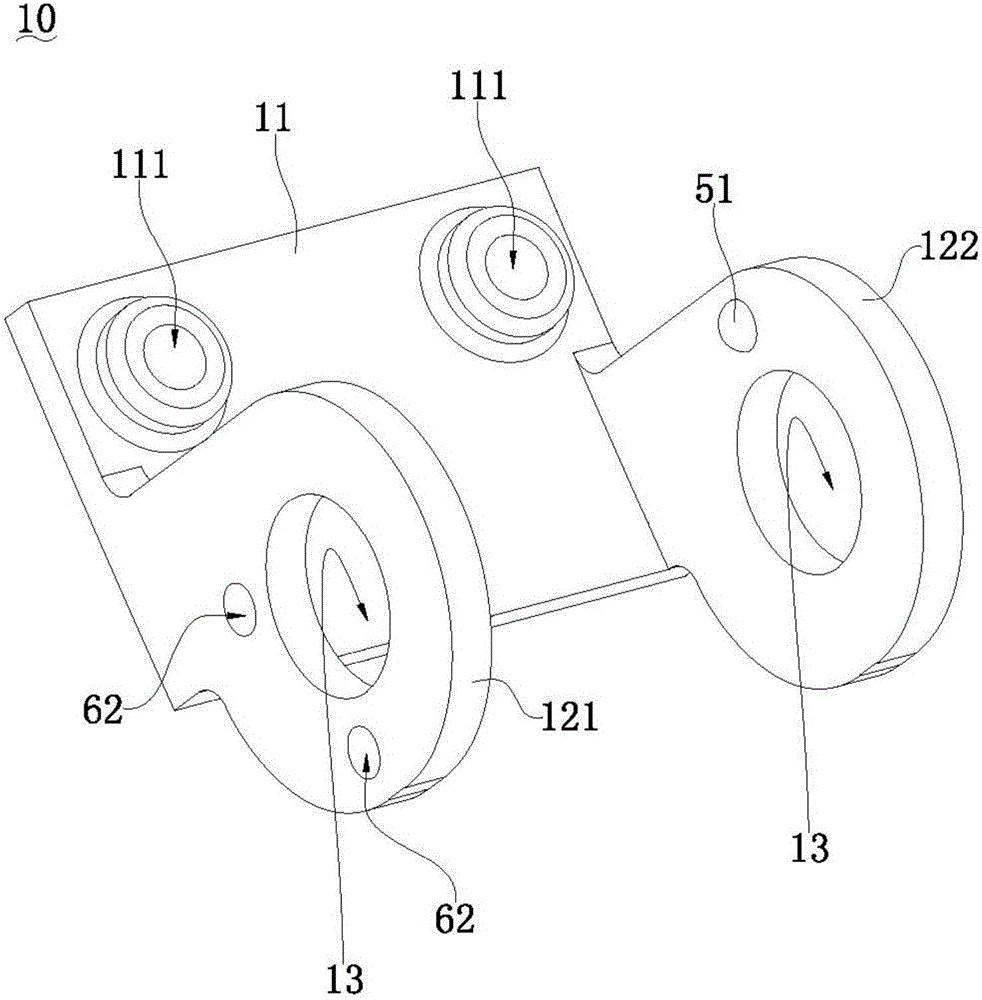 Headset type earphone and rotating mechanism thereof