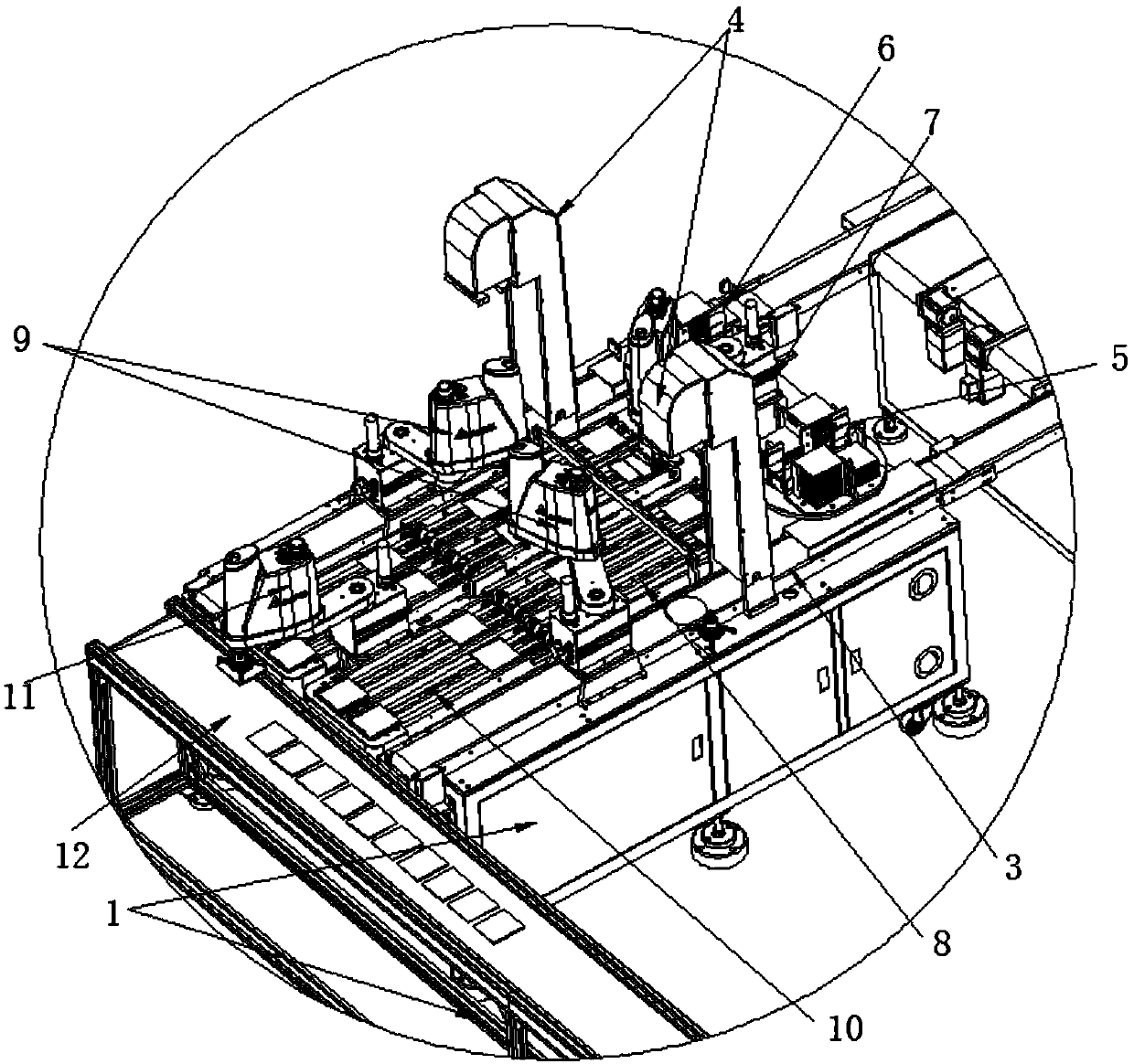 MIM full-automatic component placement equipment