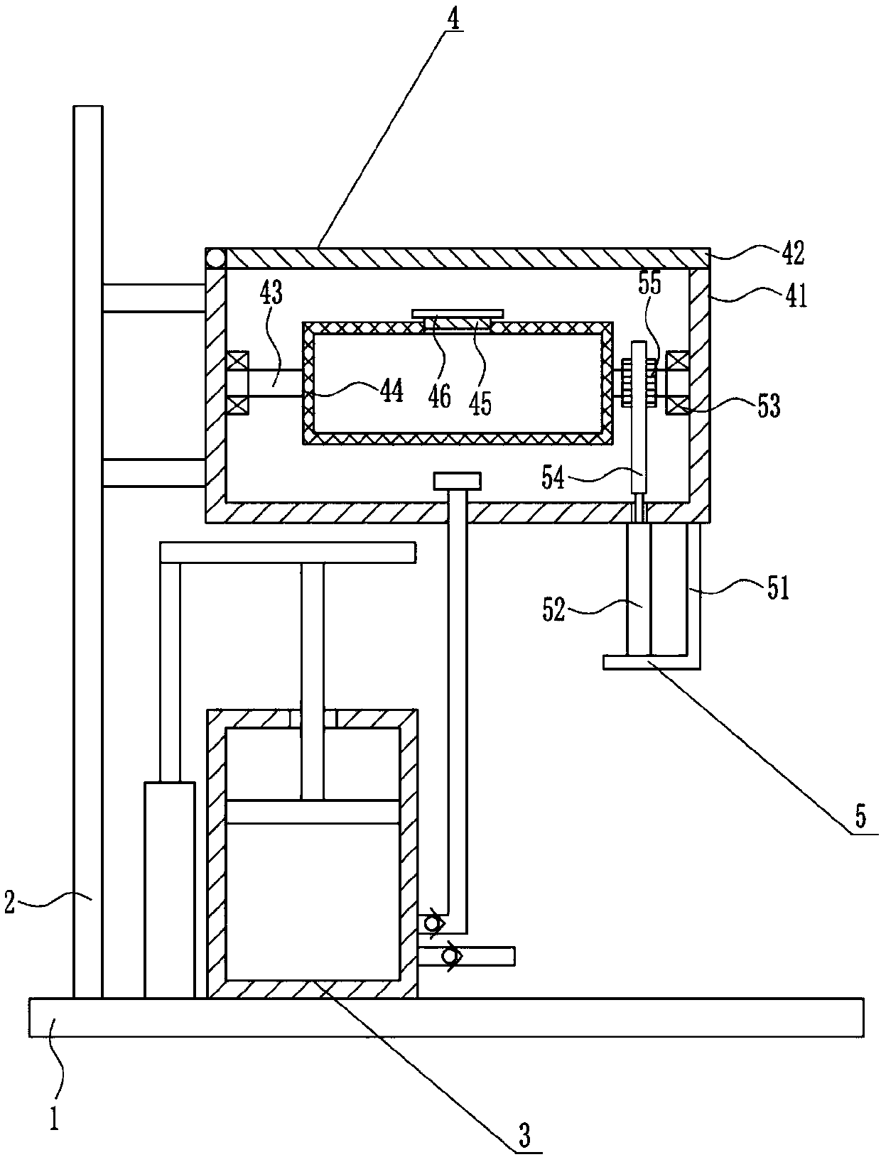 Preserved fruit making and drying device for food processing